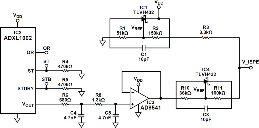 Applikations-Schaltungsdiagramm - Analog Devices Inc. CN-0532 Schaltungs-Evaluierungsboard (EVAL-CN0532-EBZ)