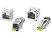 RJ45 Industrie-Sockel und Kabelsteckverbinder