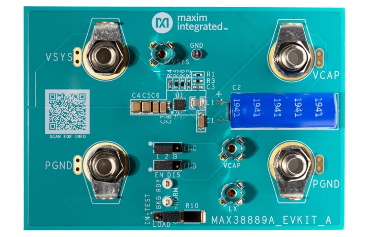 Tabelle - Analog Devices / Maxim Integrated MAX38889A Evaluierungskit