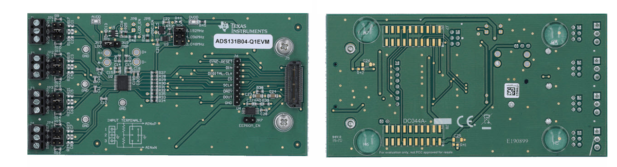 Texas Instruments ADS131B04-Q1EVM Evaluierungsmodul-Kit