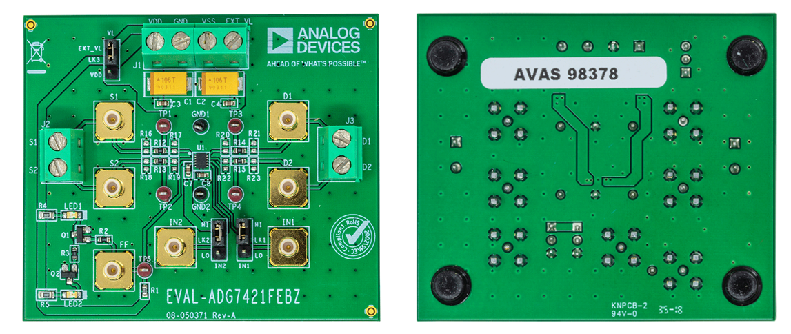 Analog Devices Inc. EV-ADG7421FEBZ Evaluierungsboard