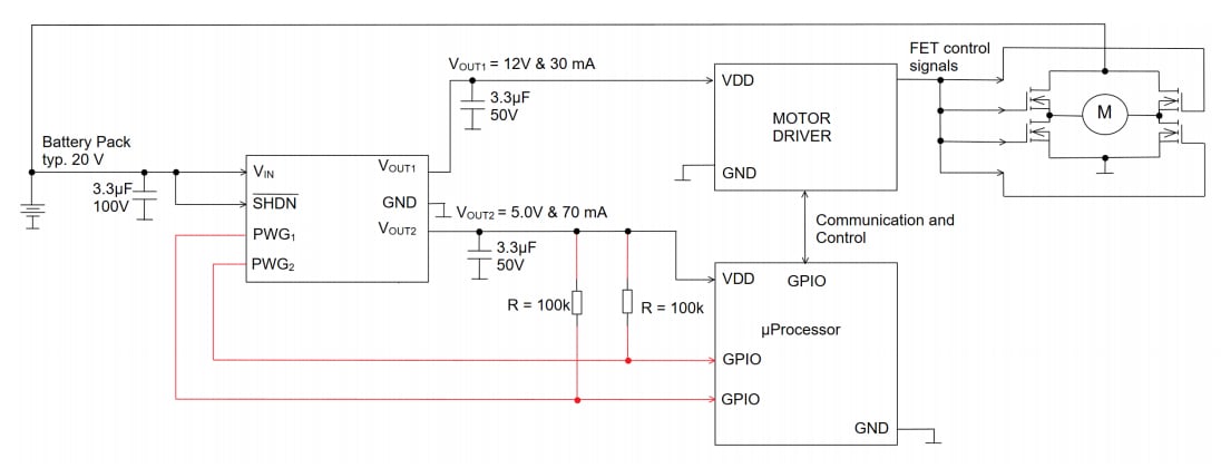 Microchip Technology MCP1722 Hochspannungs-LDOs