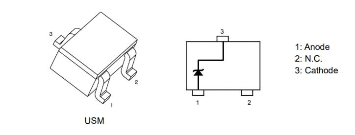 Applikations-Schaltungsdiagramm - Toshiba Zener-Dioden der MUZ-Baureihe