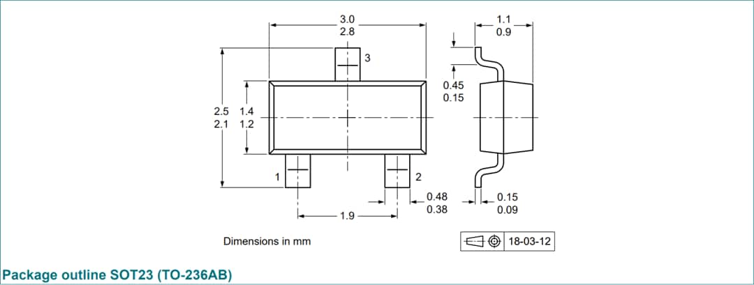Nexperia BZX8450-Q Spannungsregler-Dioden