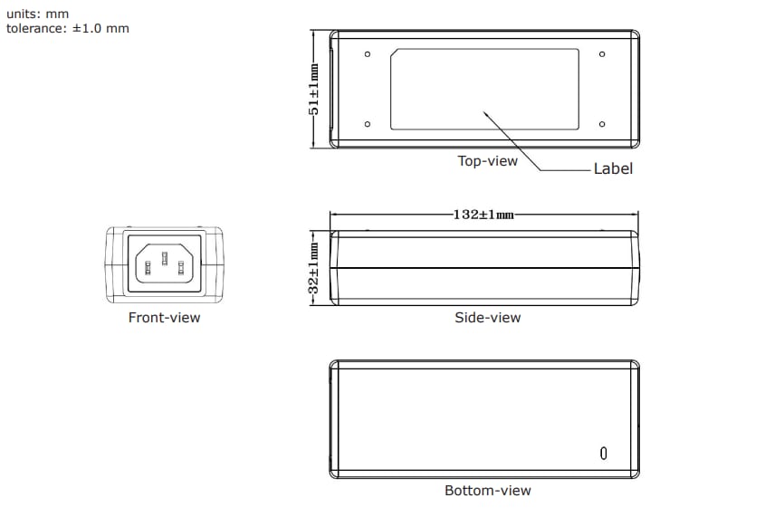 CUI Inc SDI120G-U GaN-AC/DC-Adapter