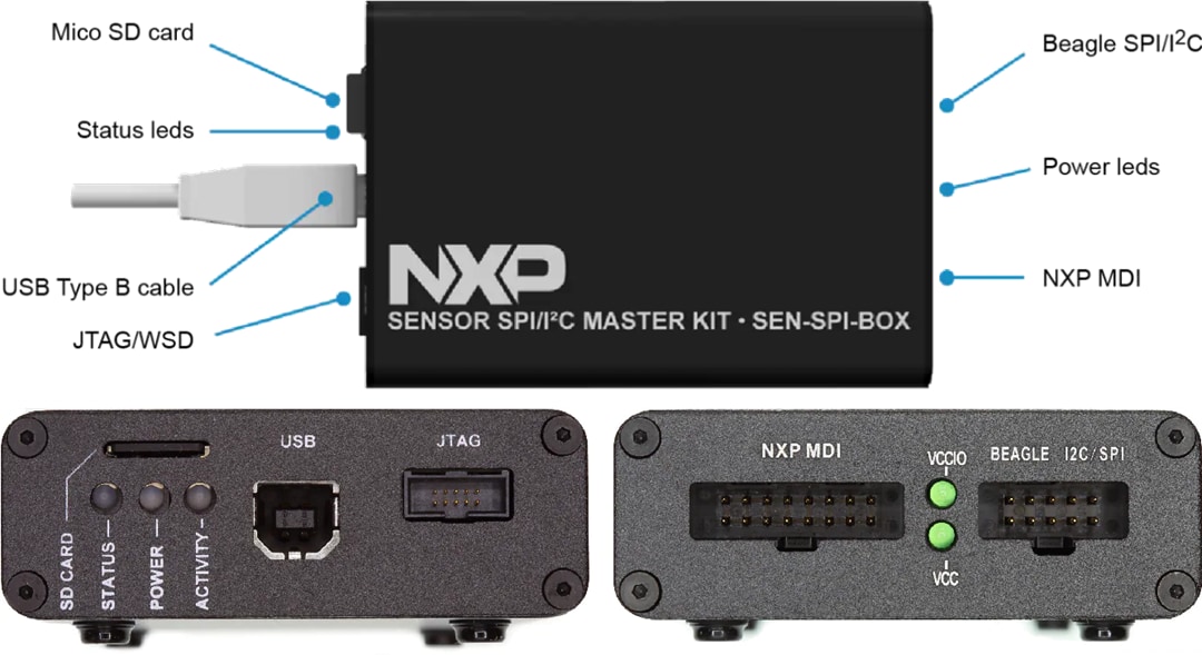 NXP Semiconductors SEN-SPI-BOX Evaluierungskit
