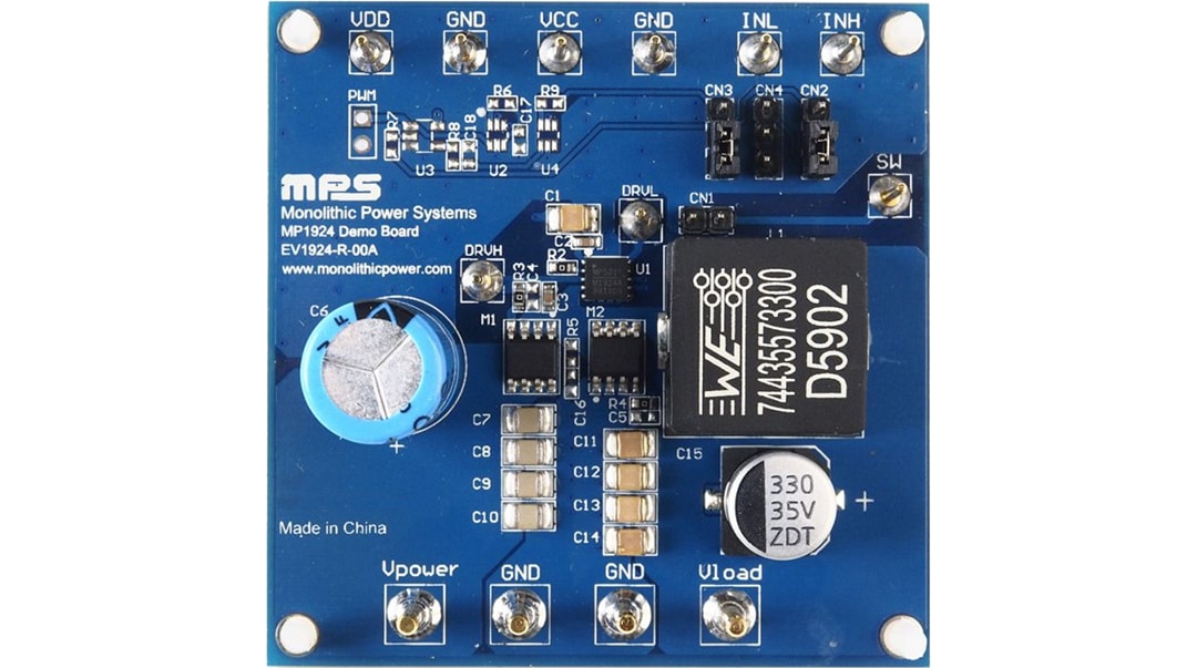 Monolithic Power Systems (MPS) EV1924-R-00A Evaluation Board