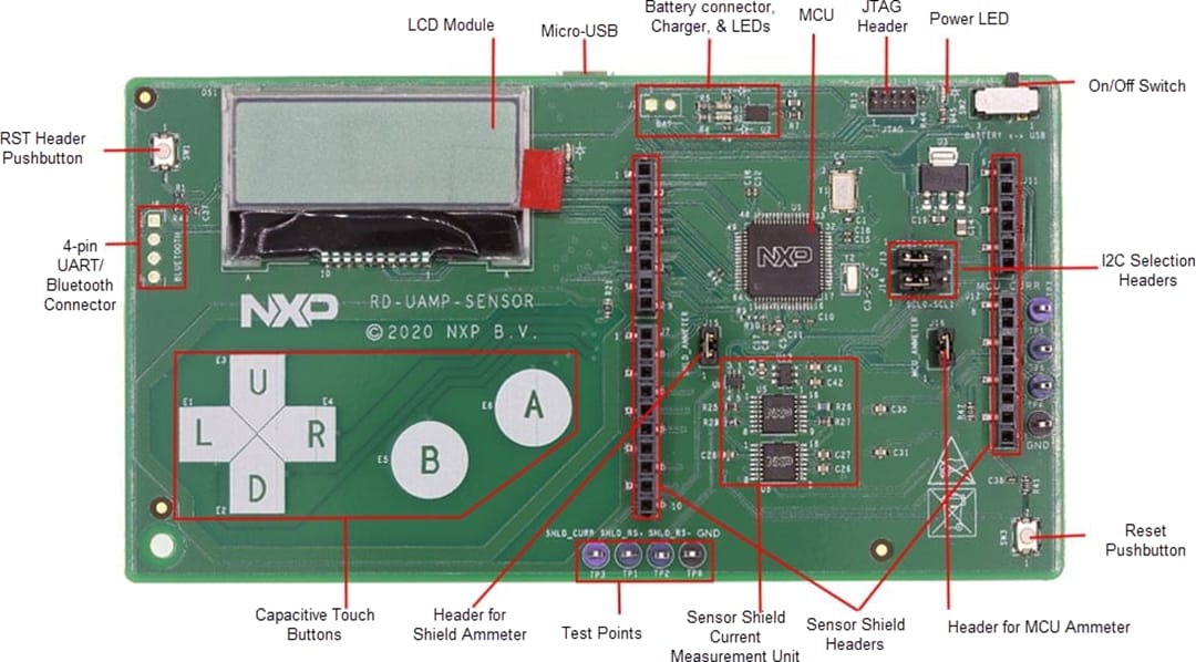 NXP Semiconductors RD-UAMP-SENSOR Sub-µA-Stromsensor