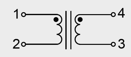 Schaltplan - Signal Transformer / Bel LPTC-V Gleichtakt-Ringdrosseln