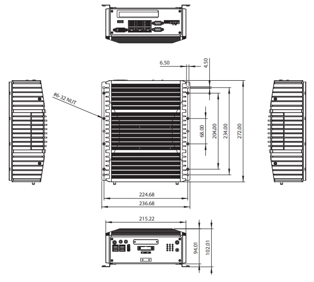 NexAIoT NISE 3800 Fanless System