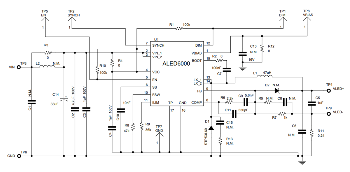 Schaltplan - STMicroelectronics STEVAL-ILL089V1 Evaluierungsboard