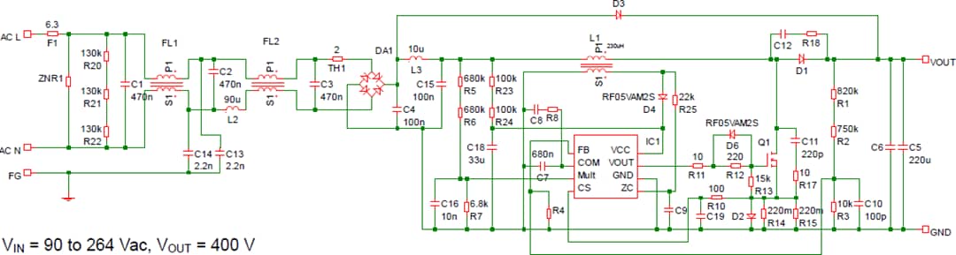 Applikations-Schaltungsdiagramm - ROHM Semiconductor BD7693FJ-EVK-001 Evaluierungsboard