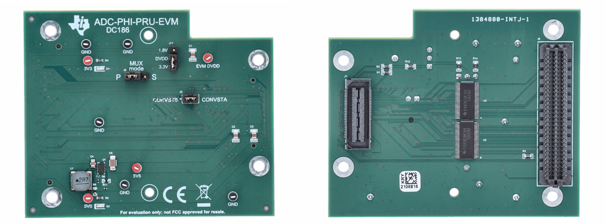 Texas Instruments ADC-PHI-PRU-EVM Adapterkarte