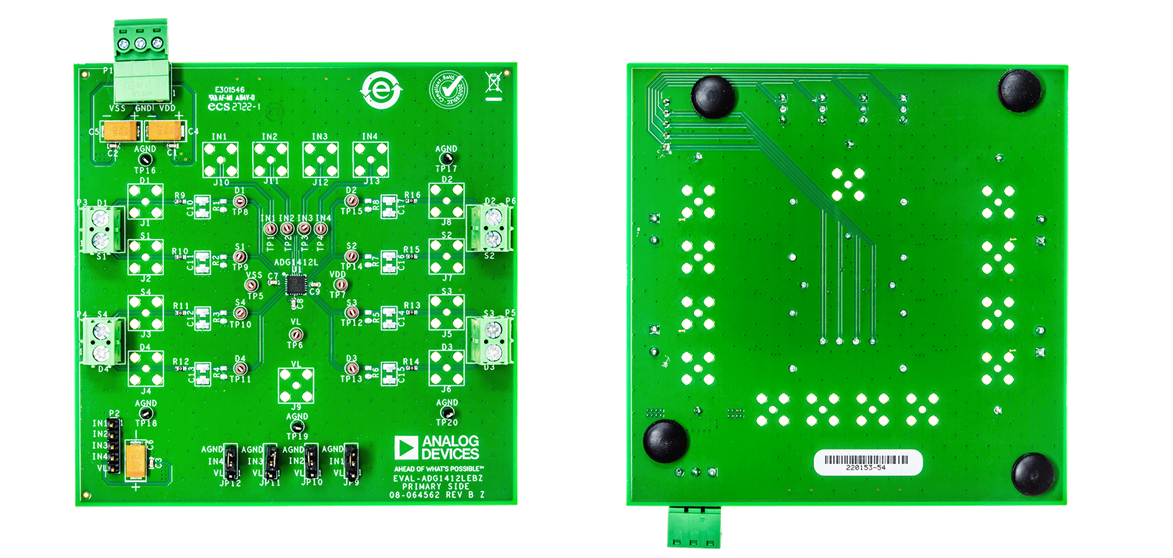 Analog Devices Inc. EVAL-ADG1412LEBZ Evaluierungsboard