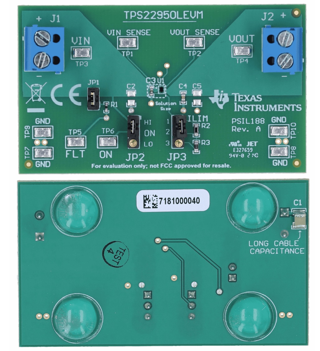 Texas Instruments TPS22950LEVM Evaluierungsmodul