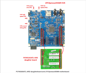 NXP Semiconductors PCF85263ATL-ARD Evaluierungsboard