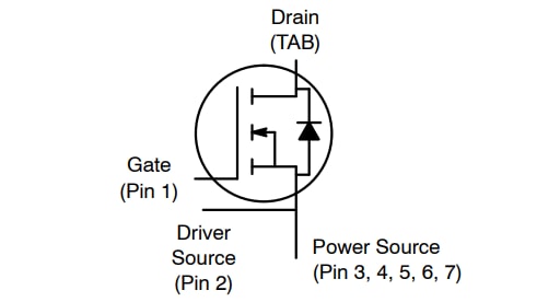 Applikations-Schaltungsdiagramm - onsemi NTBG014N120M3P Siliziumkarbid(SiC)-MOSFET
