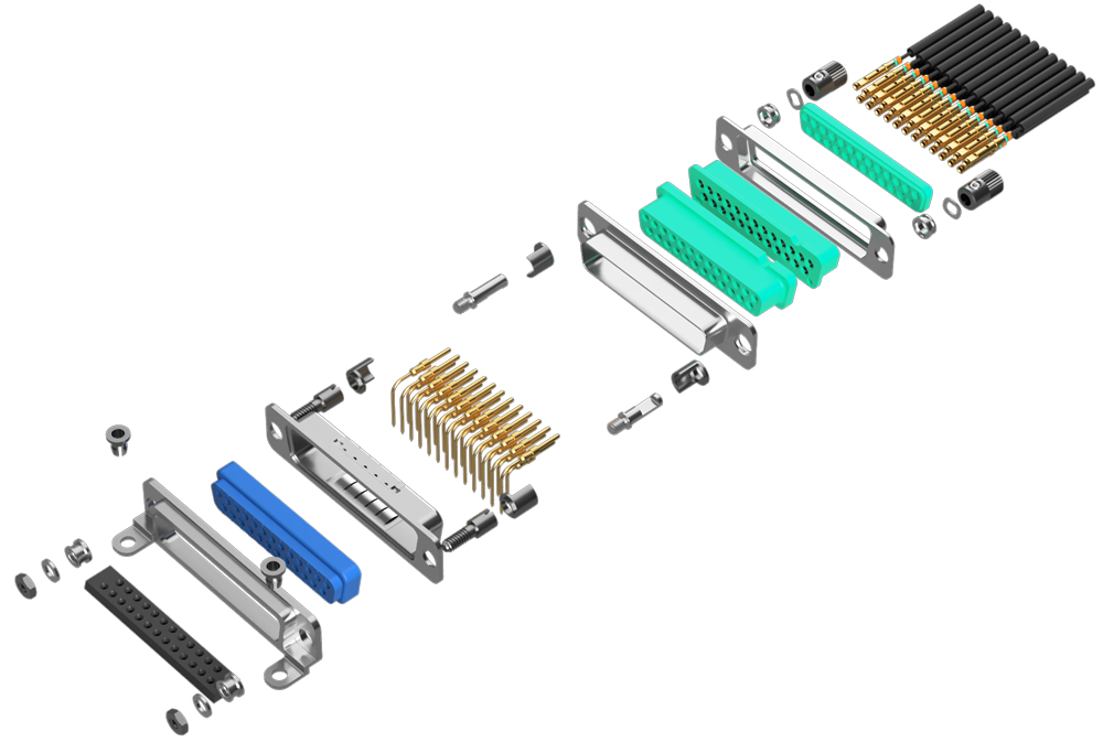 Positronic MACH-D D-Sub-Steckverbinder