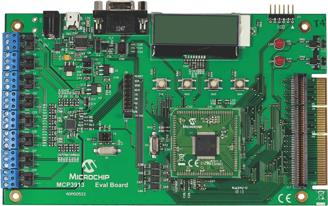 Microchip Technology MCP3913 Evaluierungsboard (ADM00522)
