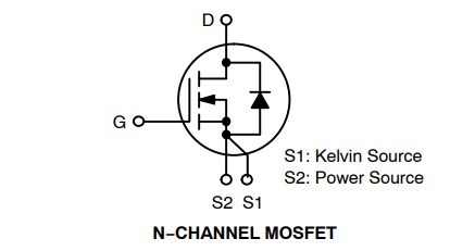 Applikations-Schaltungsdiagramm - onsemi NTH4L020N090SC1 Siliziumkarbid(SiC)-MOSFET