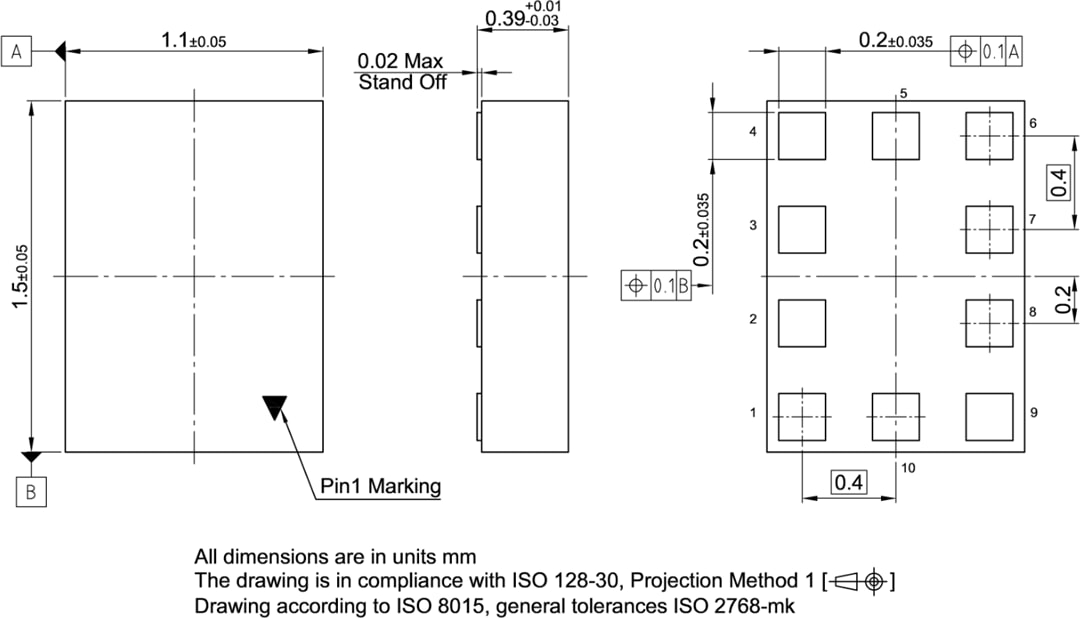 Blockdiagramm - Infineon Technologies BGSA403ML10 Antennentuning-Schalter mit niedrigem Widerstand