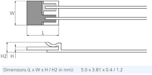 Innovative Sensor Technology K5 Capacitive Humidity Sensor
