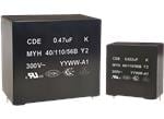 MYH, Y2, EMI, & RFI Suppression Capacitors