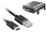 Amphenol FCI USB-Typ-C-Steckverbinder und -Kabelsätze