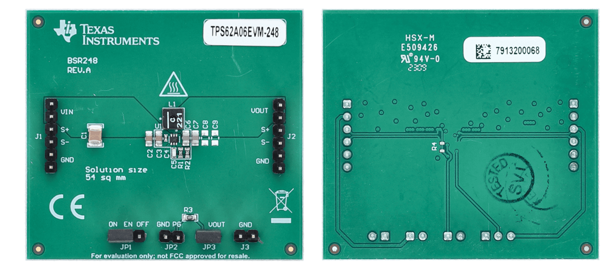 Texas Instruments TPS62A06EVM-248 Evaluierungsmodul