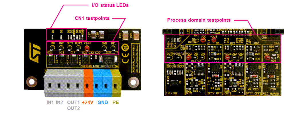 STMicroelectronics STEVAL-FSM01M1 Digitale I/O-Erweiterungsplatine