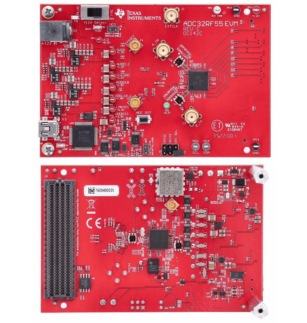 Texas Instruments ADC32RF55EVM Evaluierungsmodul