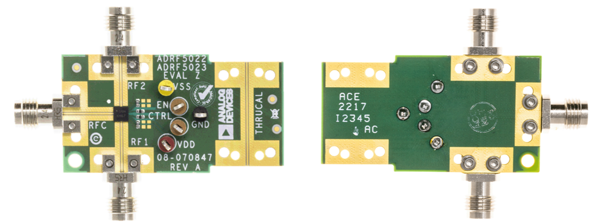 Schaltungsanordnung - Analog Devices Inc. ADRF5022-EVALZ Evaluierungsboard