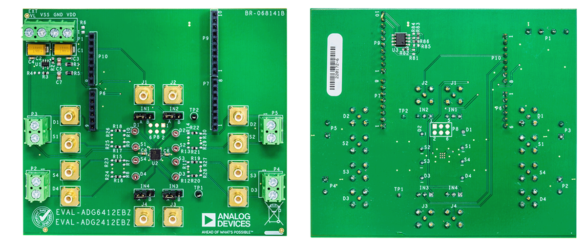 Analog Devices Inc. EVAL-ADG2412EBZ Evaluierungsboard
