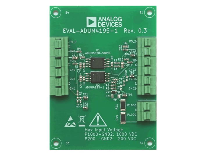 Analog Devices Inc. EVAL-ADuM4195-1EBZ Evaluierungsboard