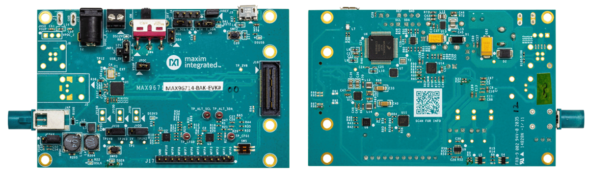 Analog Devices / Maxim Integrated MAX96714/F/REVKIT Evaluierungskits