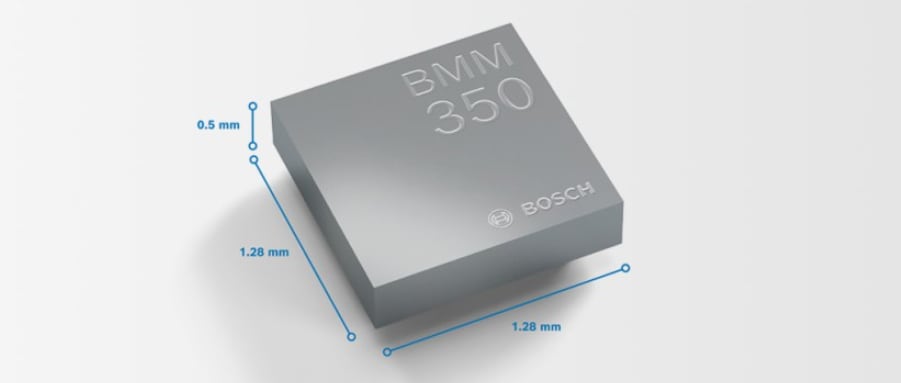 Bosch BMM350 Hochleistungs-Magnetometer