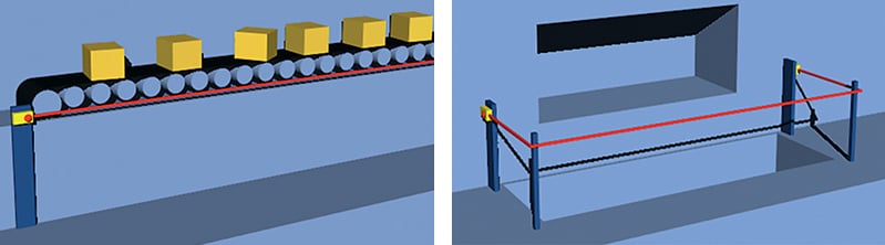 Omron Industrial Automation XER1032 Seilzug-Not-Halt-Schalter