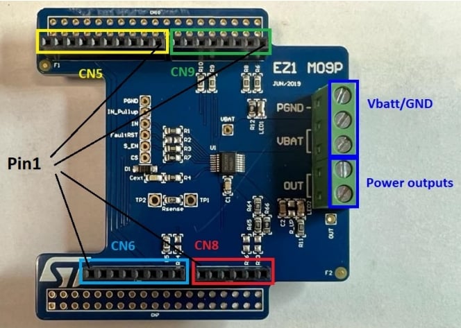 STMicroelectronics VN9008AJ Evaluierungsboard