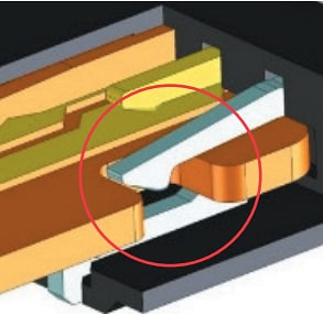 Molex LA75 FPC-Steckverbinder mit 0,3 mm Raster