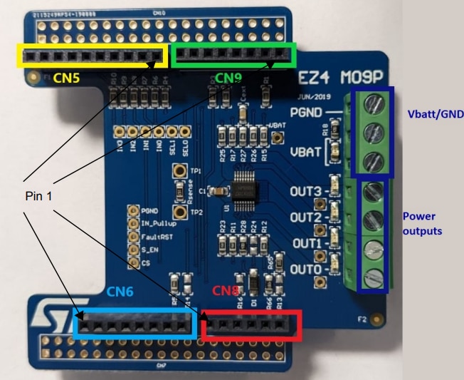 STMicroelectronics VNQ9080AJ Evaluierungsboard