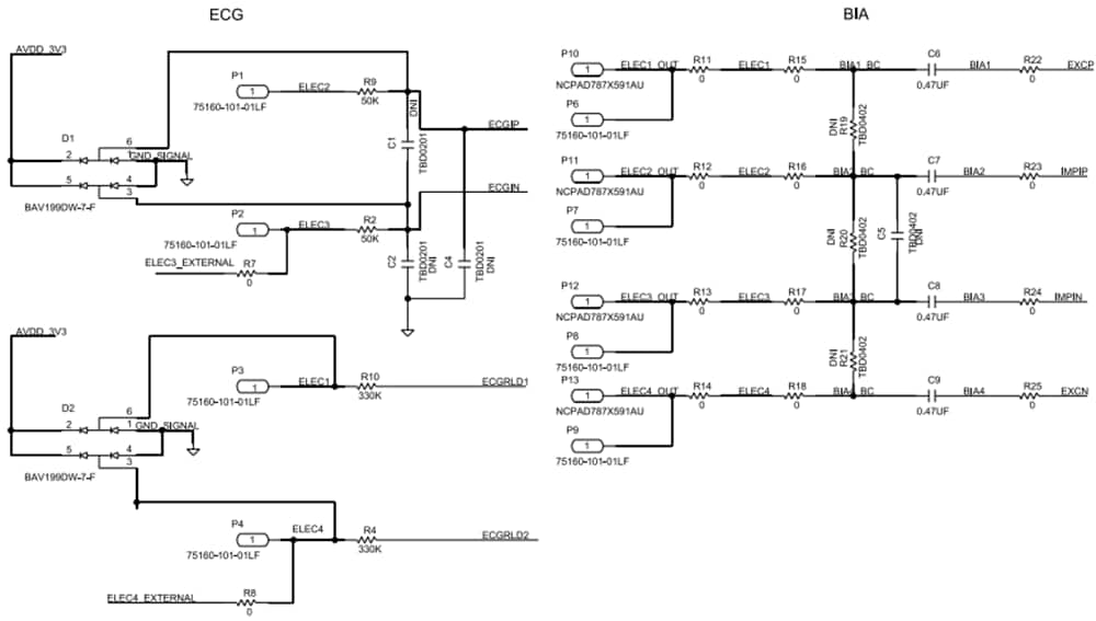 Schaltplan - Analog Devices Inc. EVAL-ADPD7000Z Evaluierungsboard