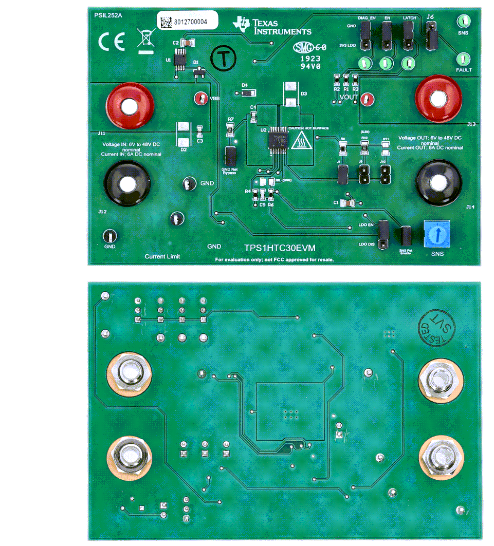 Texas Instruments TPS1HTC30EVM Evaluierungsmodul