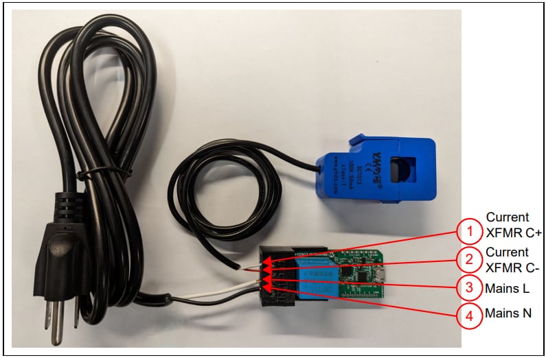 Microchip Technology MCP39F511A CT-Leistungsmesser