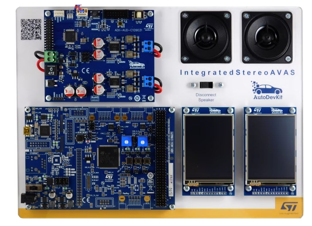 STMicroelectronics AEKD-STEREOAVAS Integrierte Stereo-AVAS-Lösung