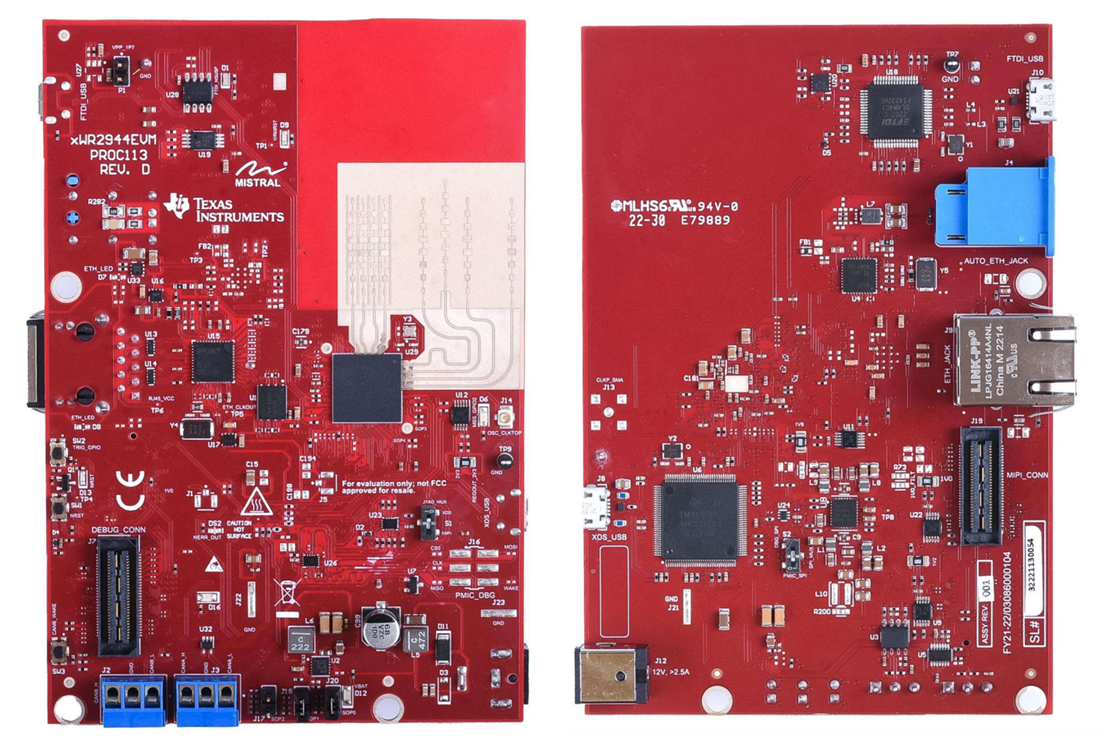 Texas Instruments AWR2944EVM/AWR2944PEVM Evaluierungsmodule