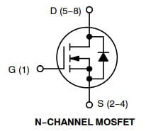 onsemi NTMTSC1D5N08MC Leistungs-MOSFET