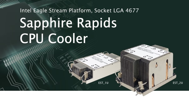 Sunon Intel® Sapphire Rapids CPU Coolers