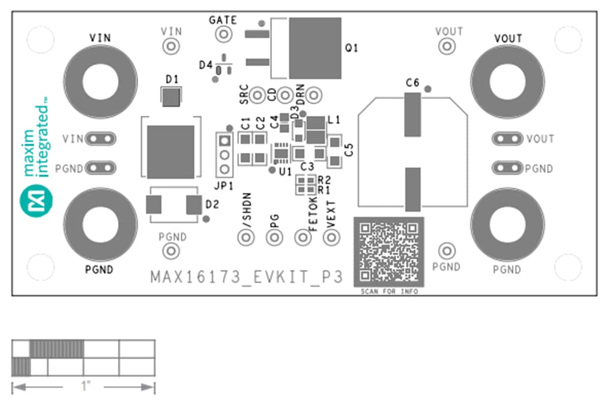 Analog Devices / Maxim Integrated MAX16173 Evaluierungskit