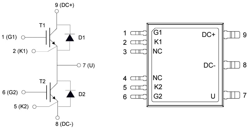 STMicroelectronics STGSH50M120D ACEPACK SMIT IGBT mit Diode
