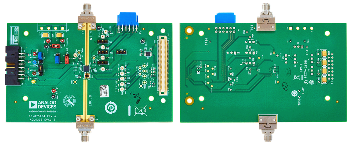 Analog Devices Inc. EVAL-ADL6332 Evaluierungsboard